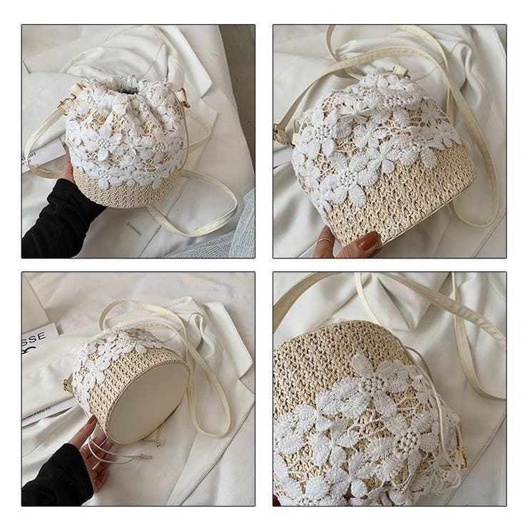 かごバッグ ショルダーバッグ 巾着バッグ | PlusNao | 詳細画像5 