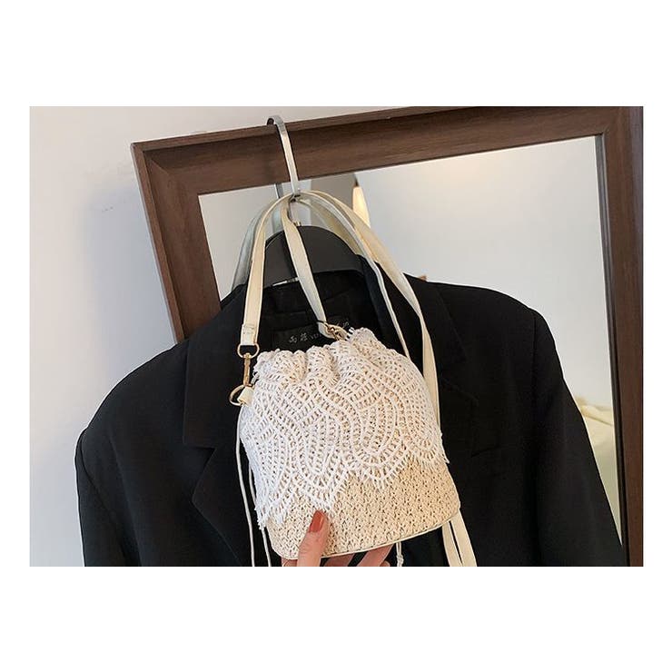 かごバッグ ショルダーバッグ 巾着バッグ | PlusNao | 詳細画像6 