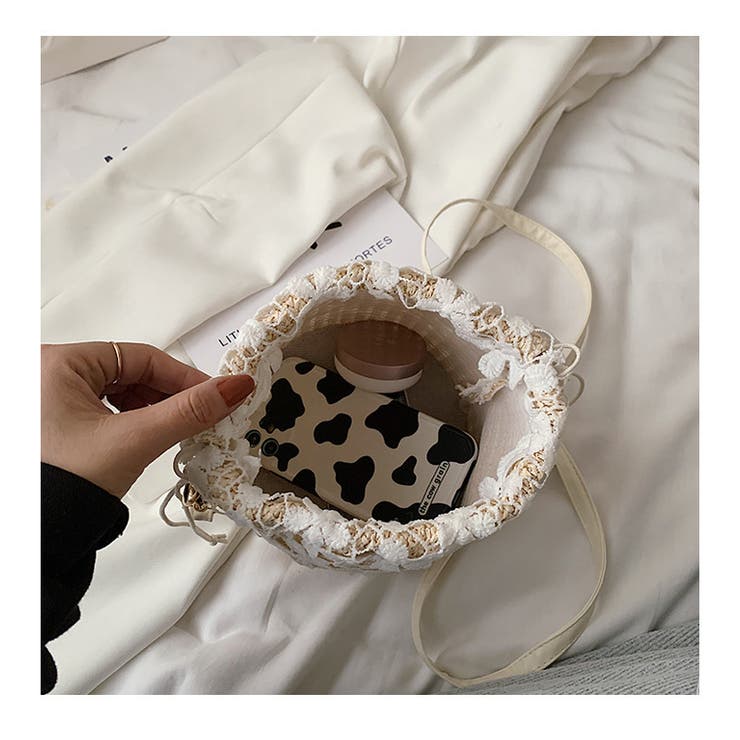 かごバッグ ショルダーバッグ 巾着バッグ | PlusNao | 詳細画像8 