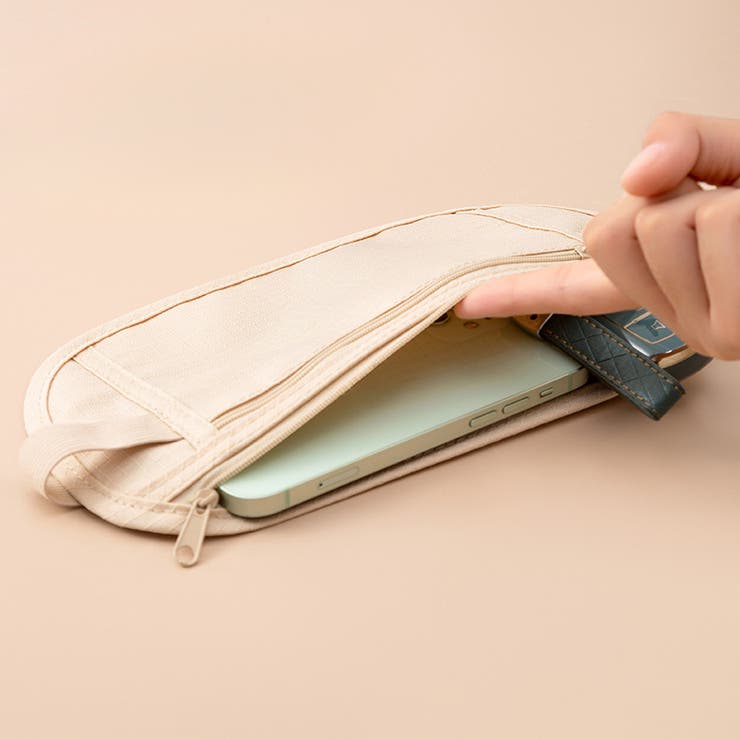 セキュリティポーチ ウエストポーチ ヒップバッグ | PlusNao | 詳細画像5 