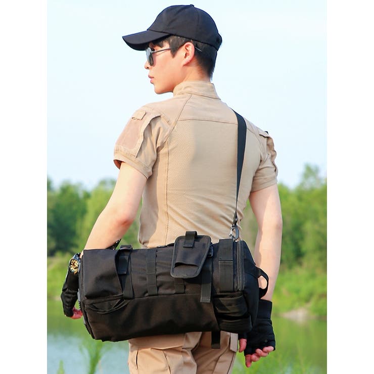 釣竿ホルダー付きフィッシングバッグ フィッシングバッグ 釣りバッグ | PlusNao | 詳細画像2 