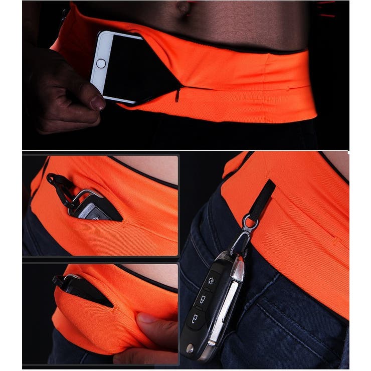 ランニングポーチ レディース メンズ | PlusNao | 詳細画像4 