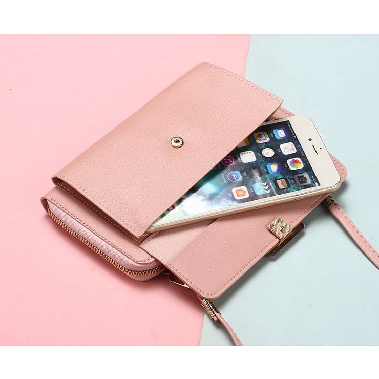 ショルダーバッグ スマホポーチ 長財布 | PlusNao | 詳細画像9 