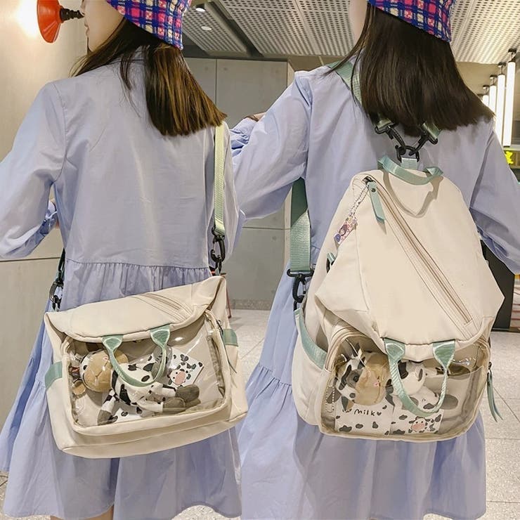 2wayバッグ リュックサック デイパック | PlusNao | 詳細画像2 