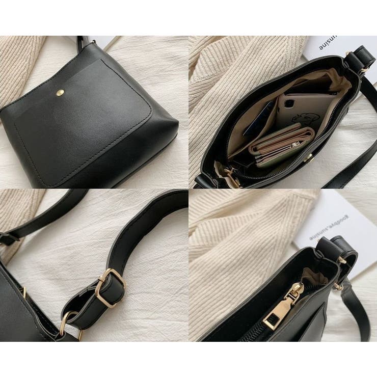 ミニショルダーバッグ レディース レザー調 | PlusNao | 詳細画像15 