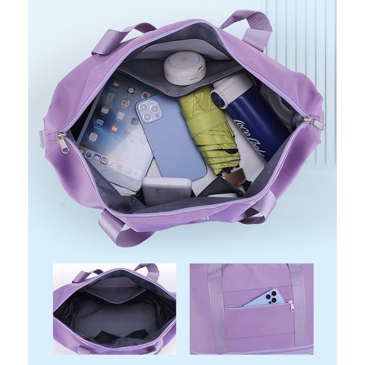 ボストンバッグ 3way トートバッグ | PlusNao | 詳細画像9 