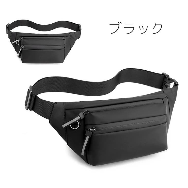ボディバッグ ウエストポーチ ウエストバッグ[品番：FQ000233019