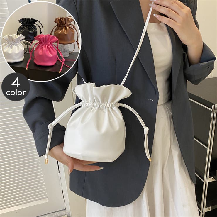 ショルダーバッグ レディース 巾着[品番：FQ000212144]｜PlusNao