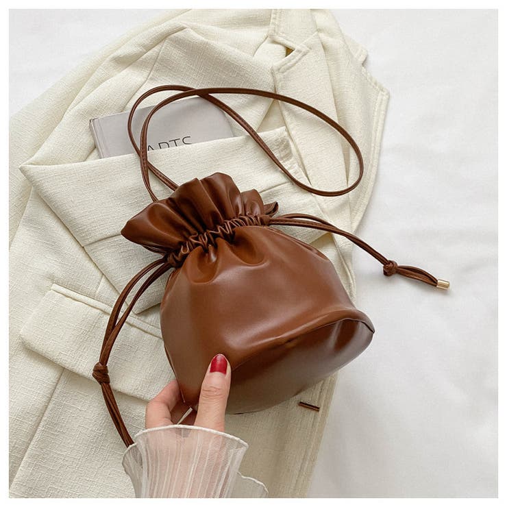 ショルダーバッグ レディース 巾着[品番：FQ000212144]｜PlusNao