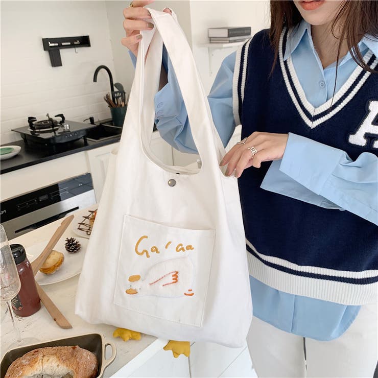 トートバッグ 手提げかばん 肩掛け | PlusNao | 詳細画像5 