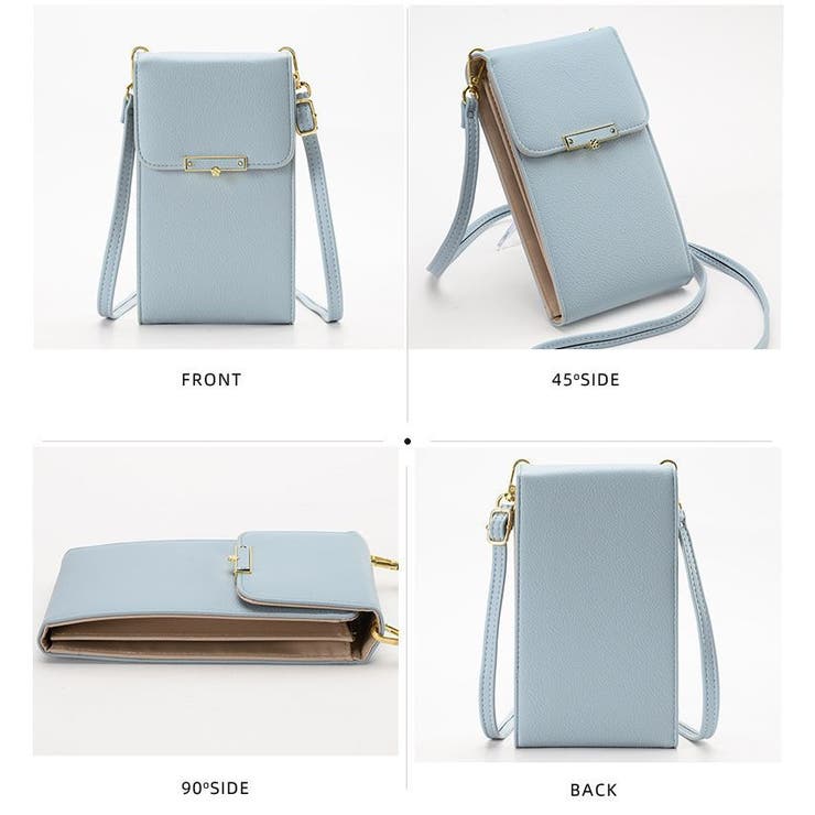 ミニショルダーバッグ スマホポーチ お財布ポシェット | PlusNao | 詳細画像5 