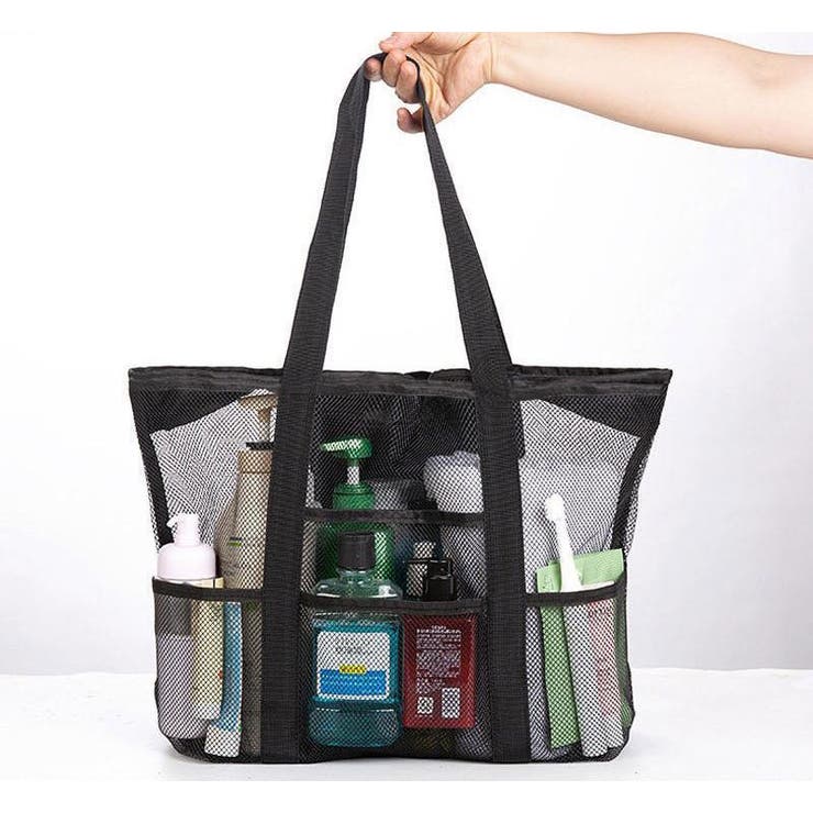 メッシュバッグ トートバッグ ビーチバッグ | PlusNao | 詳細画像4 