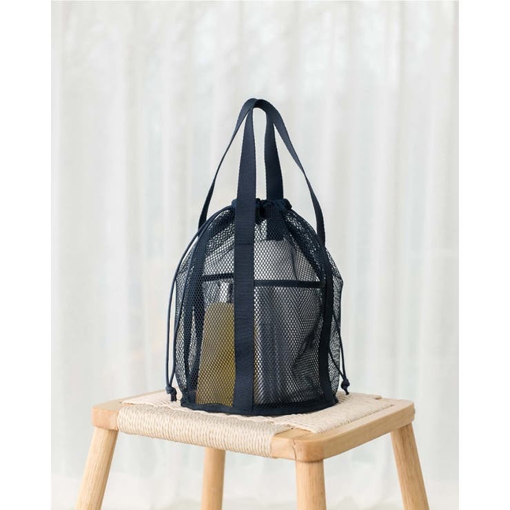 メッシュバッグ トートバッグ スパバッグ | PlusNao | 詳細画像13 