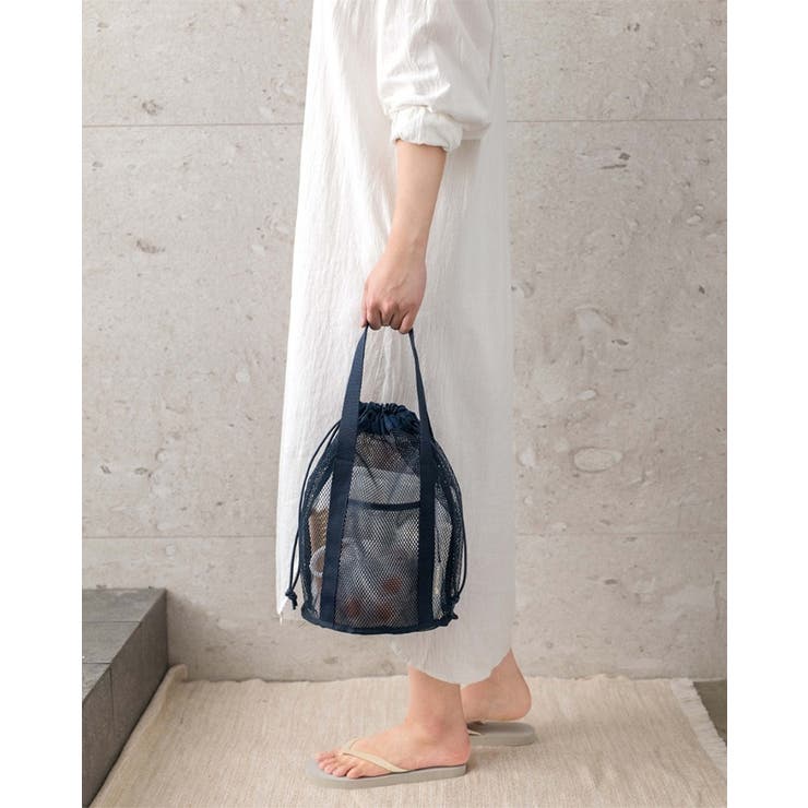 メッシュバッグ トートバッグ スパバッグ | PlusNao | 詳細画像3 