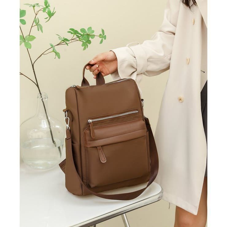 2wayバッグ リュックサック ショルダーバッグ | PlusNao | 詳細画像8 