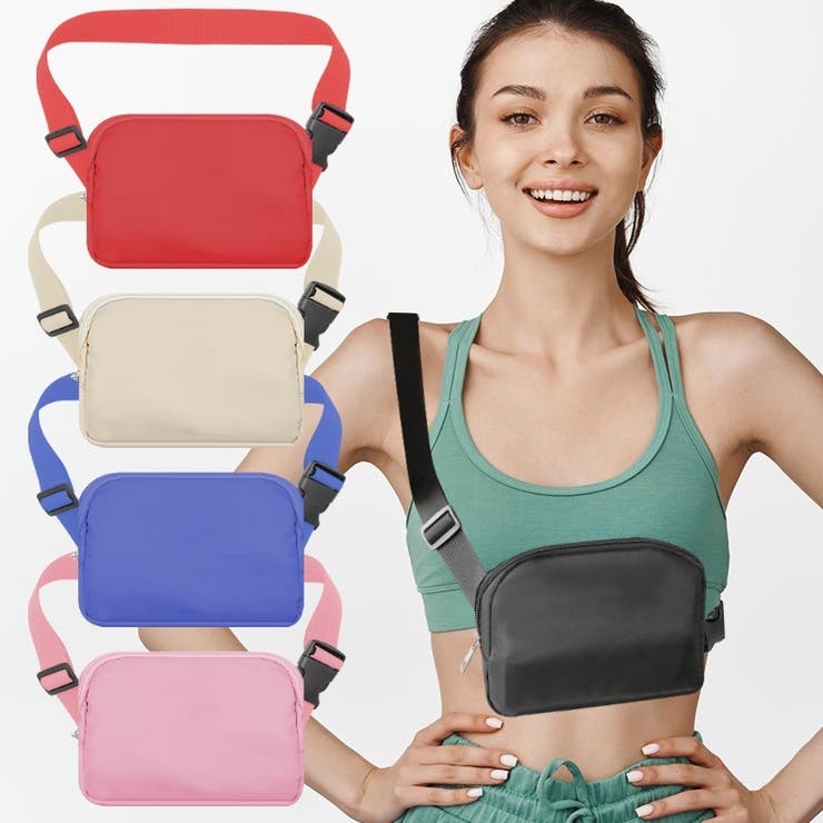 ランニングポーチ ランニングバッグ ウエストポーチ | PlusNao | 詳細画像3 