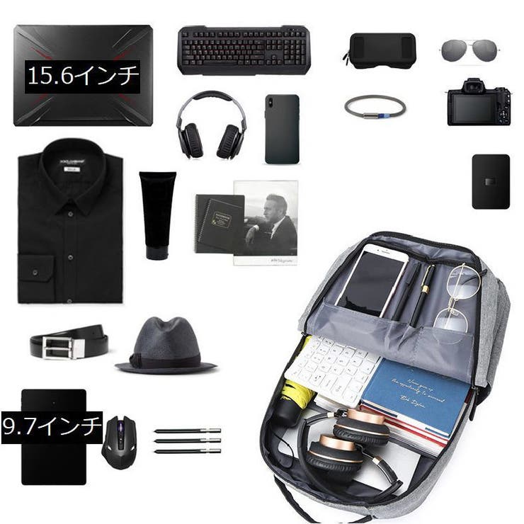 ビジネスリュック メンズ レディース | PlusNao | 詳細画像11 