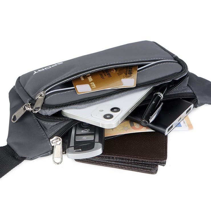 ボディバッグ ウエストポーチ メンズ | PlusNao | 詳細画像11 