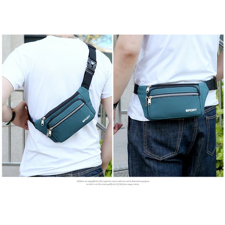 ボディバッグ ウエストポーチ メンズ | PlusNao | 詳細画像3 