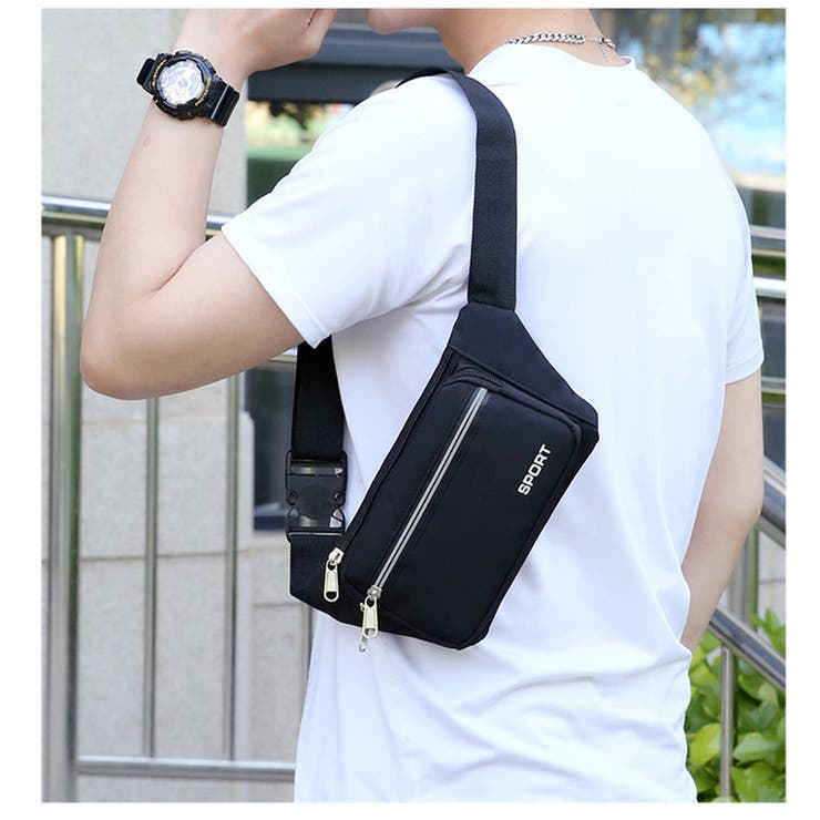 ボディバッグ ウエストポーチ メンズ | PlusNao | 詳細画像5 