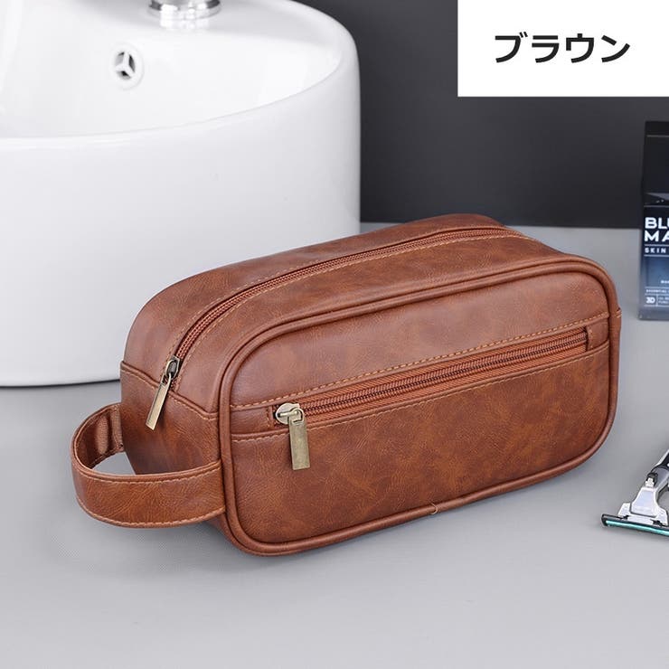 セカンドバッグ トラベルポーチ クラッチバッグ | PlusNao | 詳細画像13 