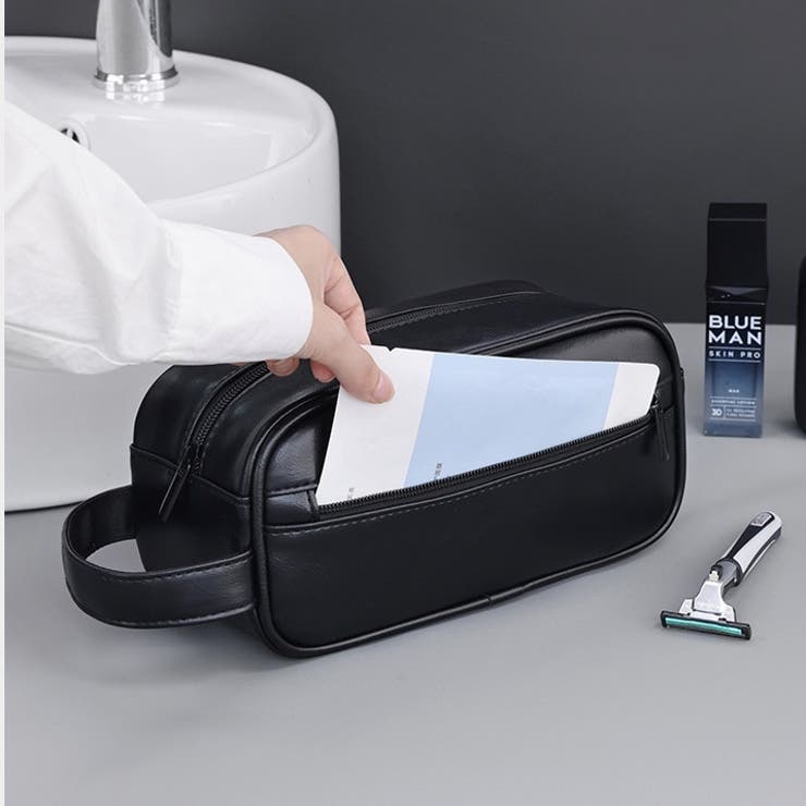 セカンドバッグ トラベルポーチ クラッチバッグ | PlusNao | 詳細画像6 