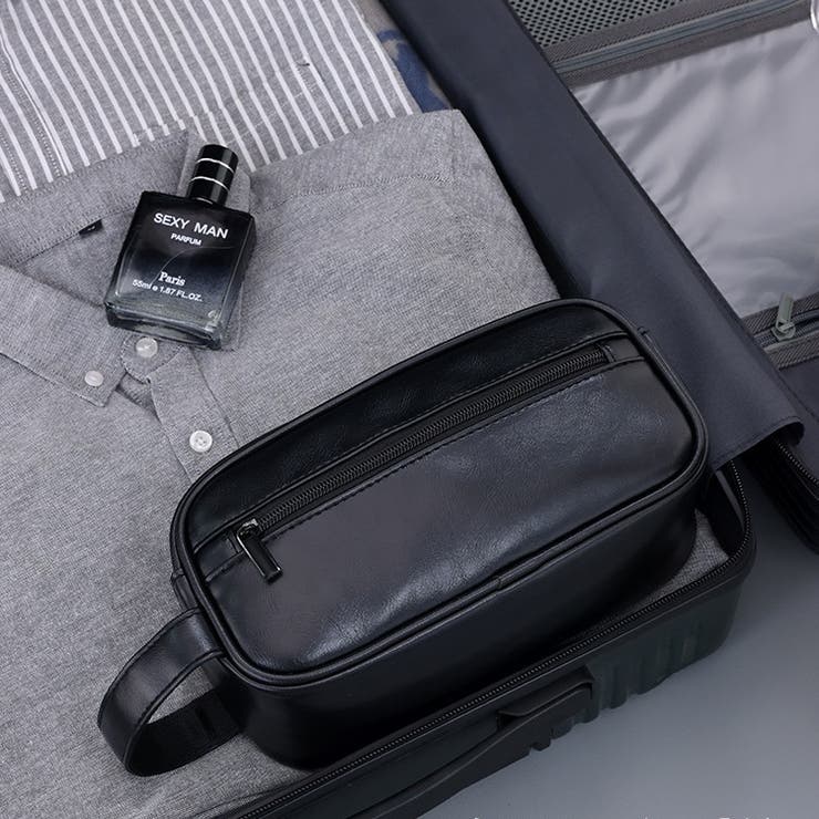 セカンドバッグ トラベルポーチ クラッチバッグ | PlusNao | 詳細画像7 