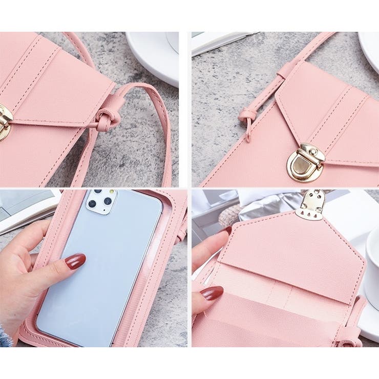 ショルダーバッグ スマホポーチ レディース | PlusNao | 詳細画像17 