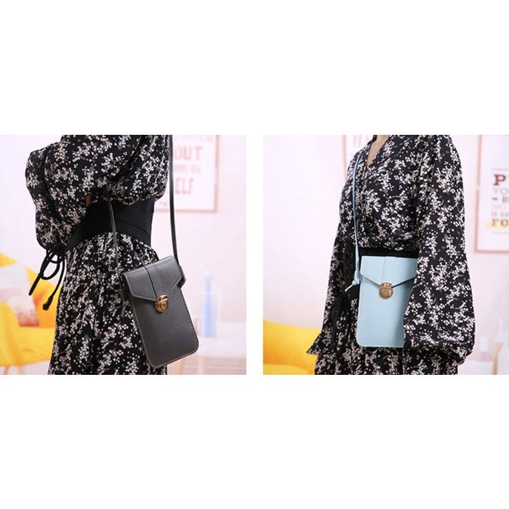 ショルダーバッグ スマホポーチ レディース | PlusNao | 詳細画像4 