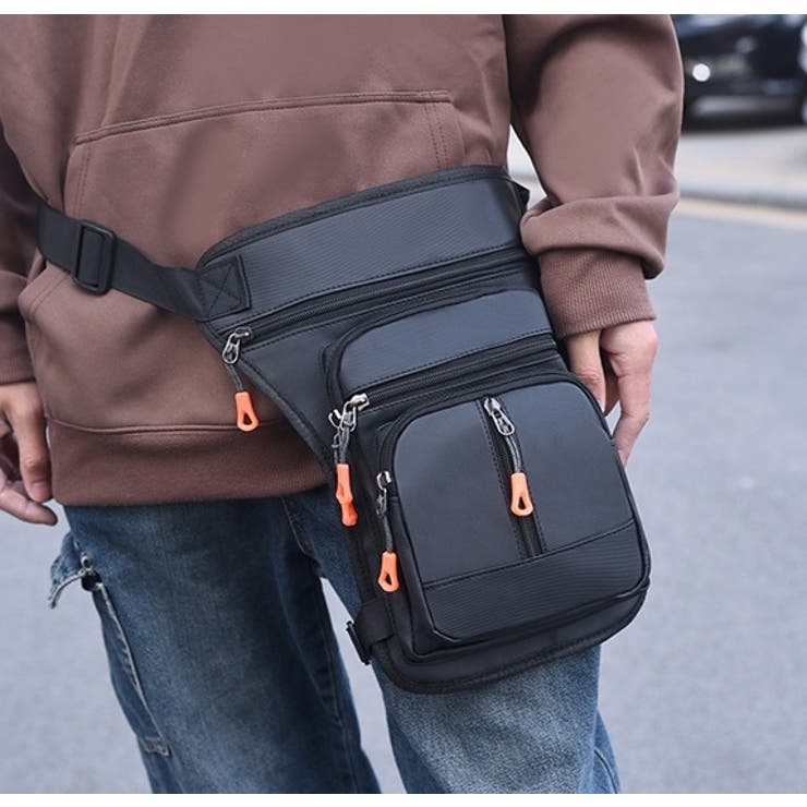 ウエストバッグ レッグポーチ ウエストポーチ | PlusNao | 詳細画像3 