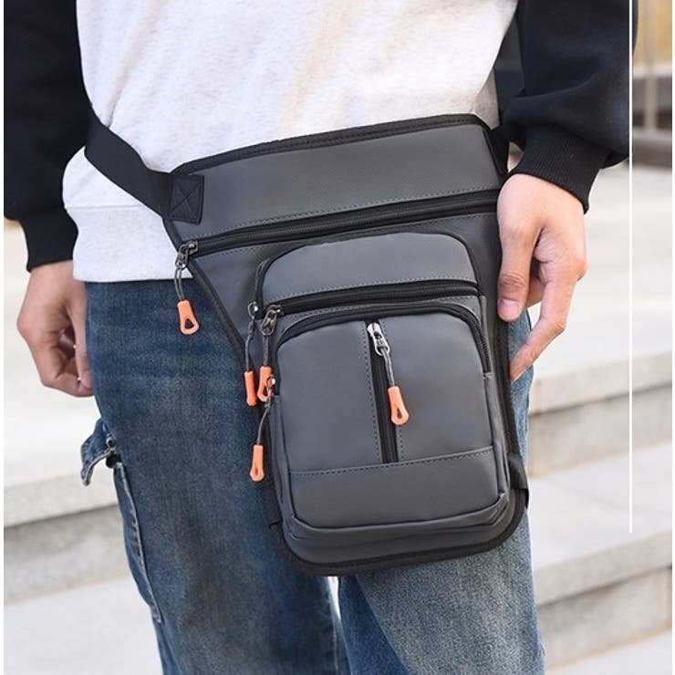 ウエストバッグ レッグポーチ ウエストポーチ | PlusNao | 詳細画像7 