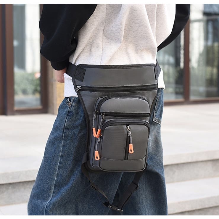 ウエストバッグ レッグポーチ ウエストポーチ | PlusNao | 詳細画像9 