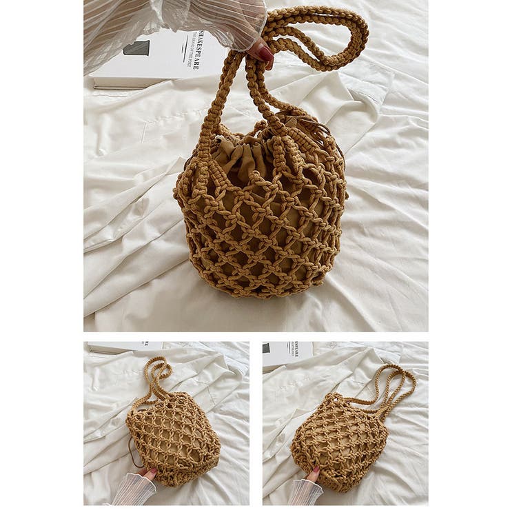 ショルダーバッグ レディース かご風 | PlusNao | 詳細画像12 