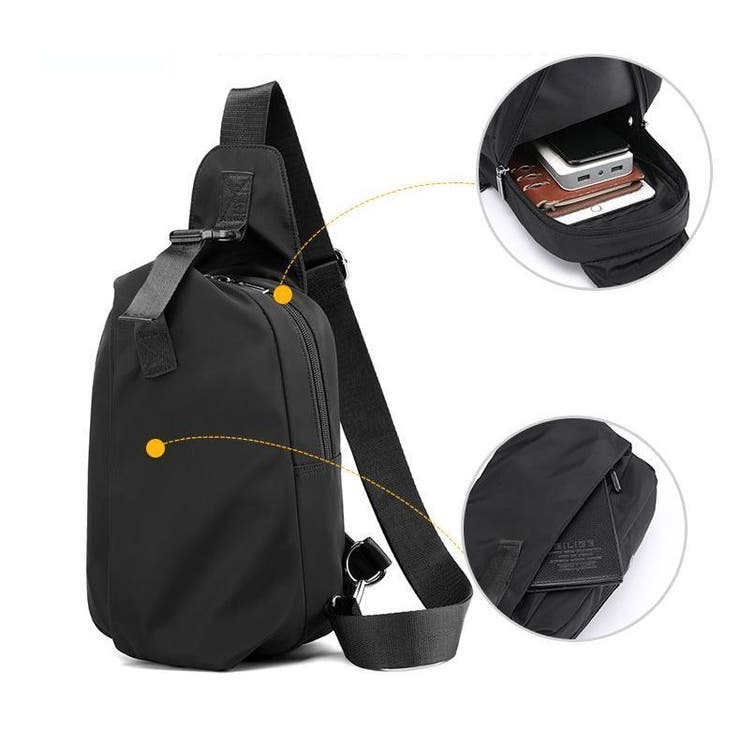 ボディバッグ メンズ レディース | PlusNao | 詳細画像12 