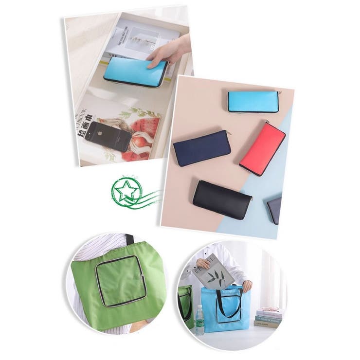 エコバッグ トートバッグ型 折りたたみ | PlusNao | 詳細画像15 