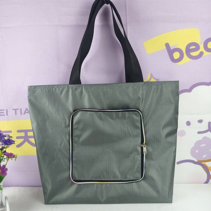 エコバッグ トートバッグ型 折りたたみ | PlusNao | 詳細画像5 