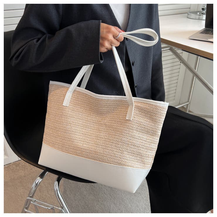 かごバッグ トートバッグ レディース | PlusNao | 詳細画像2 