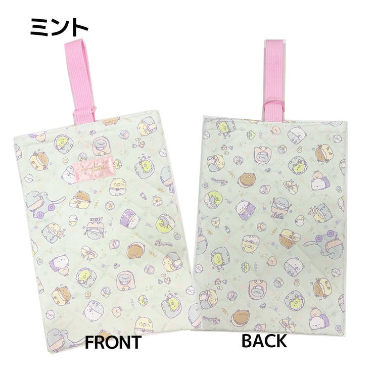 すみっコぐらし キルト総柄 シューズバッグ | PlusNao | 詳細画像2 