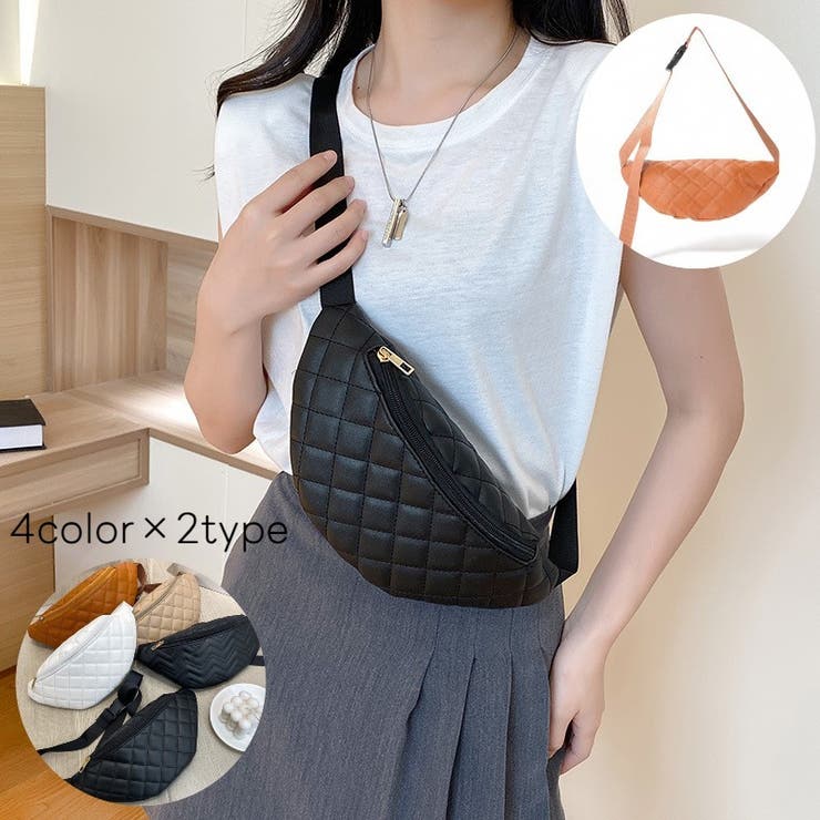 ボディバッグ ウエストポーチ ウエストバッグ | PlusNao | 詳細画像1 