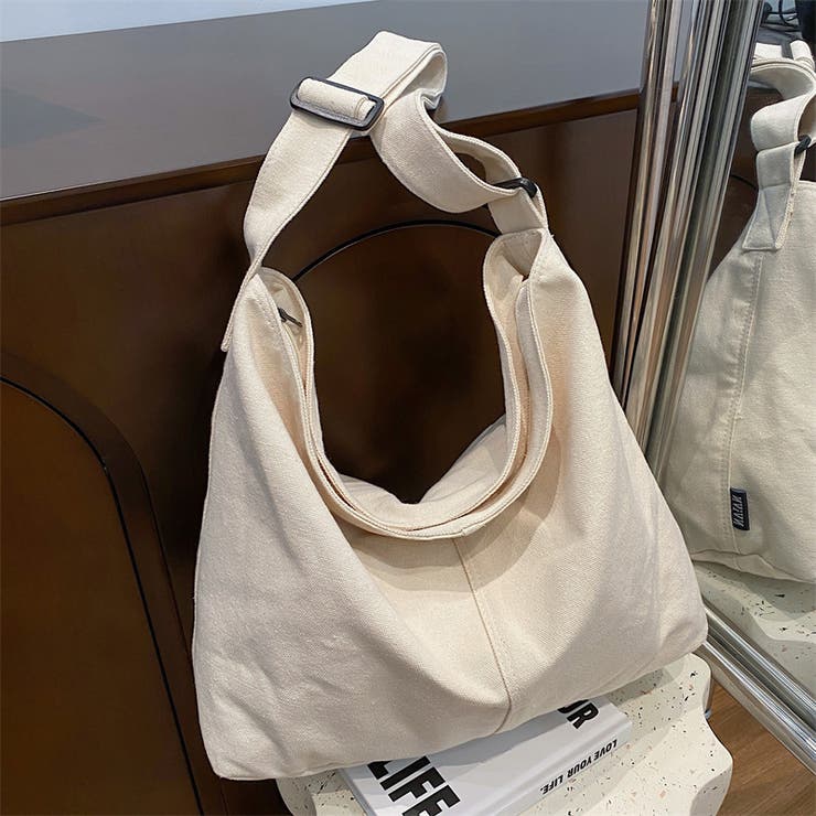 ショルダーバッグ レディース キャンバス | PlusNao | 詳細画像15 