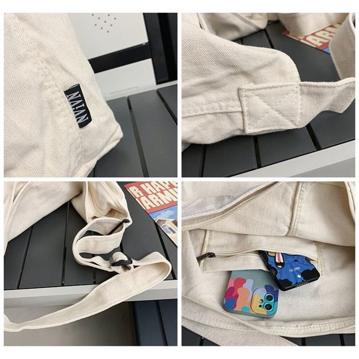 ショルダーバッグ レディース キャンバス | PlusNao | 詳細画像17 