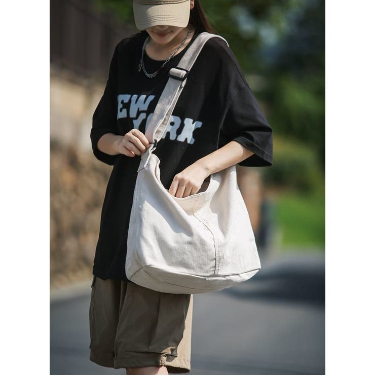 ショルダーバッグ レディース キャンバス | PlusNao | 詳細画像6 