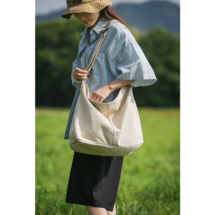 ショルダーバッグ レディース キャンバス | PlusNao | 詳細画像8 