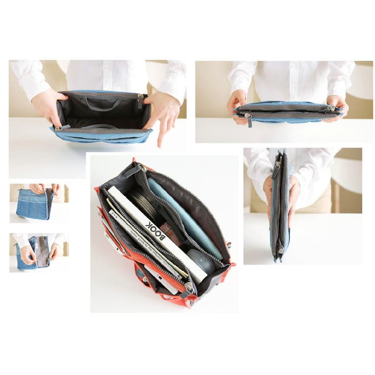 バッグインバッグ インナーバッグ 多機能収納 | PlusNao | 詳細画像6 