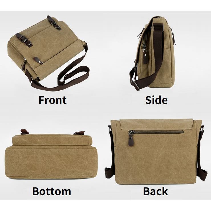 ショルダーバッグ メンズ レディース | PlusNao | 詳細画像9 