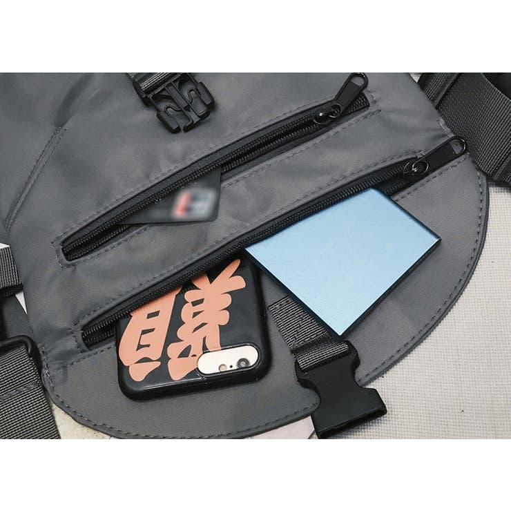 ボディバッグ ショルダーバッグ ユニセックス | PlusNao | 詳細画像13 