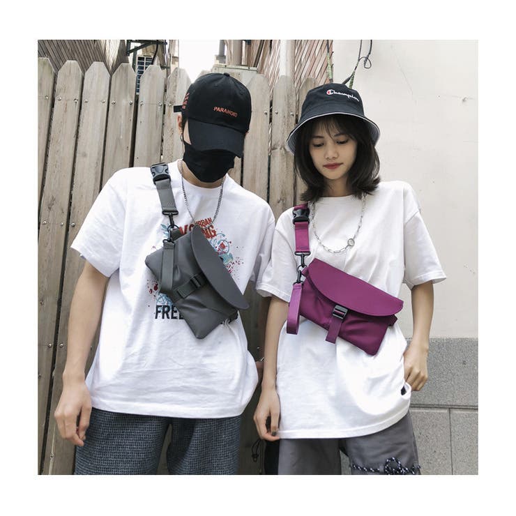 ボディバッグ ショルダーバッグ ユニセックス | PlusNao | 詳細画像5 