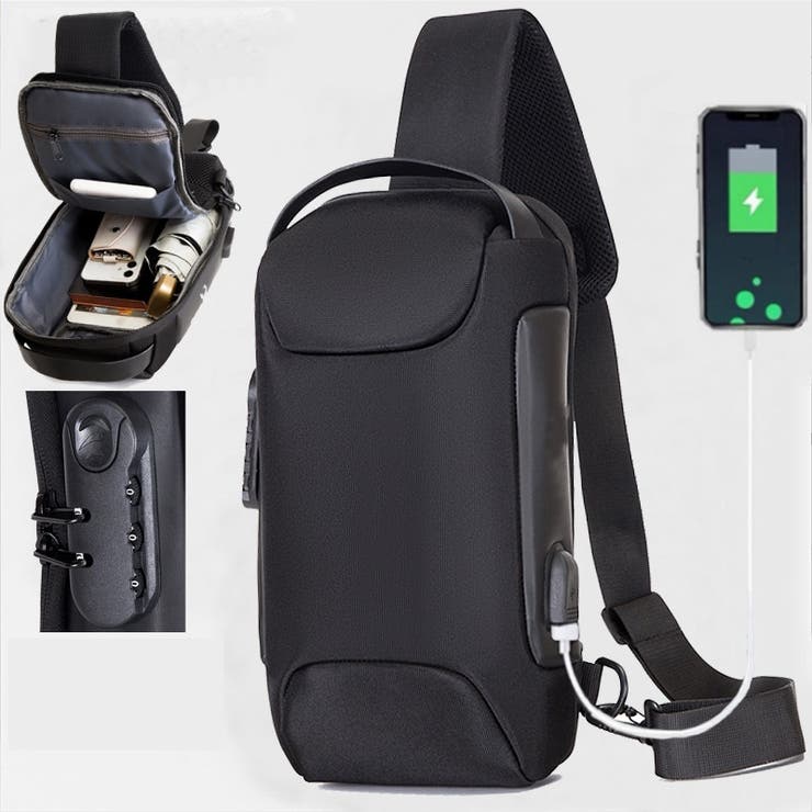 ボディバッグ メンズ メッセンジャー | PlusNao | 詳細画像12 