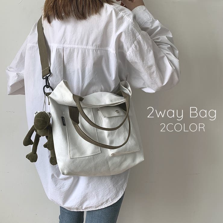 2wayバッグ ショルダー トートバッグ | PlusNao | 詳細画像1 