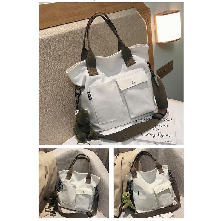 2wayバッグ ショルダー トートバッグ | PlusNao | 詳細画像12 